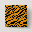 Recherche de de tigre carrés badges Noir