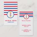 Recherche de barbershop cartes visite Salon de coiffure
