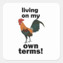 Recherche de coq coloré autocollants Ferme