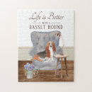 Recherche de basset puzzles Canine