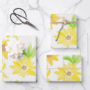 Recherche de jaune tournesol papier cadeau Été