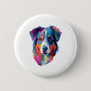 Recherche de chien berger australien badges Loup