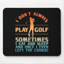 Recherche de jouer golf tapis souris Golfeur