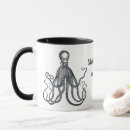 Recherche de poulpe de steampunk tasses Calmar