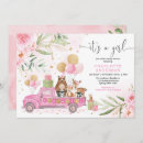 Recherche de rose gold baby shower fille invitations Bientôt maman