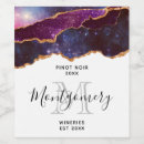 Recherche de purple bouteilles vin étiquettes Moderne