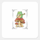 Recherche de conception de grenouille autocollants Cottagecore