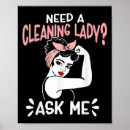 Recherche de nettoyage posters Dame