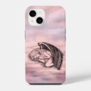 Recherche de nuages de ciel iphone coques Rose