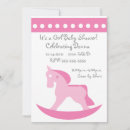 Recherche de cheval de basculage invitations Fille