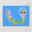 Recherche de grands yeux bleus cartes postales Kawaii