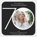 Recherche de soixantième anniversaire autocollants Simple