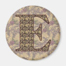 Recherche de e initial magnets Monogramme