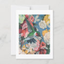 Recherche de colibri coloré cartes postales Floral