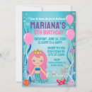 Recherche de ariel invitations Sirène
