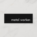 Recherche de métallurgiste cartes visite Industriel
