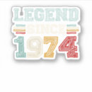 Recherche de anniversaire 1974 autocollants Né en 1974