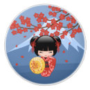 Recherche de fleur rouge boutons et poignées de porte Pour elle