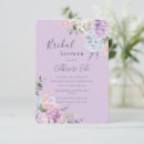 Recherche de flower bridal shower invitations Élégant