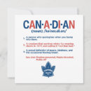 Recherche de canada drôle cartes postales Feuille