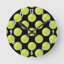 Recherche de de balle de tennis horloges Jaune