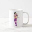 Recherche de filles pin up tasses Illustration
