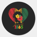 Recherche de ancêtres autocollants Afro américain