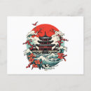 Recherche de style japonais cartes postales Anime