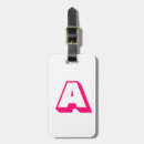 Recherche de alphabet luggage tags Pour elle