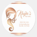 Recherche de coiffure autocollants Minimaliste