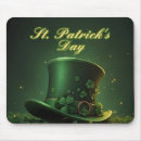 Recherche de saint patrick tapis souris Motif de trèfle