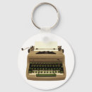 Recherche de machine à écrire vintage porteclés Écrivain