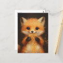 Recherche de renard rouge bébé posters Drôle