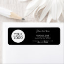 Recherche de company cartes invitations Return address