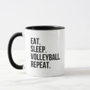 Recherche de joueur de volleyball tasses Drôle
