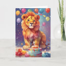 Recherche de lion blanc vœux cartes Drôle