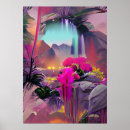 Recherche de paysage psychédélique posters Surréaliste