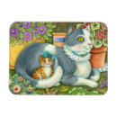 Recherche de plante de chat magnets Félin