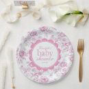 Recherche de baby shower rose assiettes Chinoiserie