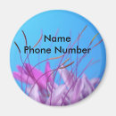 Recherche de flore refrigérateur magnets Rose