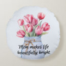 Recherche de tulipes coussins Mère