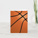 Recherche de conceptions de basket ball vœux cartes Sports