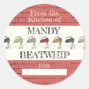 Recherche de rouge brique autocollants Cuisine