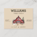 Recherche de arbre de noël cartes visite Ferme