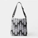 Recherche de motif noir et blanc sacs Transparent