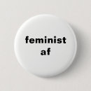 Recherche de bouton blanc badges Féministe