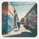 Recherche de graffiti urbain autocollants Rebelle