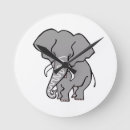 Recherche de éléphant horloges Safari