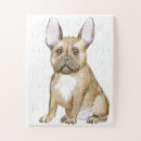 Recherche de bulldog puzzles Adorable