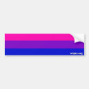 Recherche de drapeau bisexuel voiture autocollants Fierté de bi